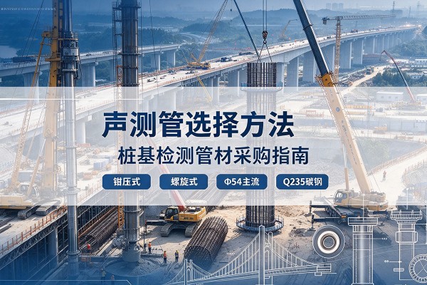 景宁声测管选型标准