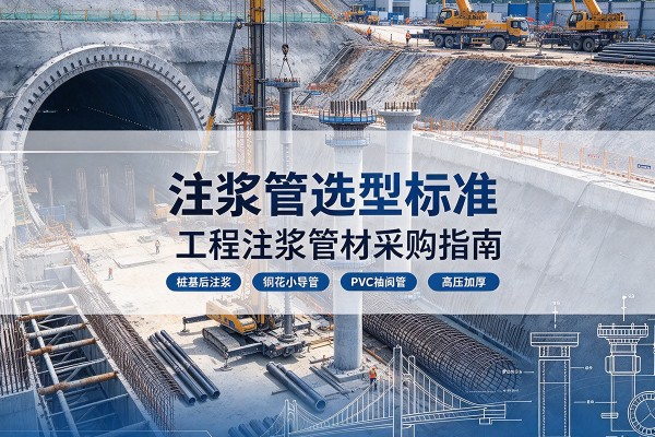 景宁注浆管选型标准