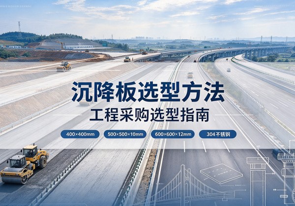 景宁沉降板选择方法