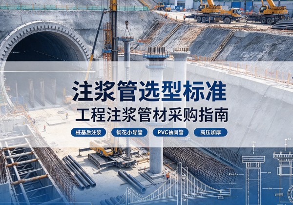 景宁注浆管选型标准
